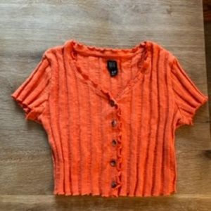 BDG cropped cardigan sweater